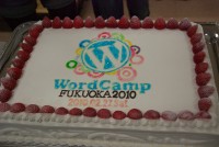 WordCamp ケーキ